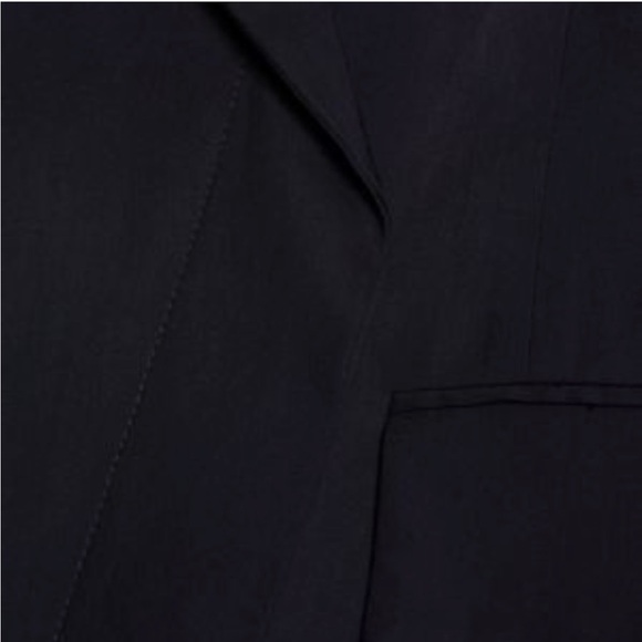 NEW A.L.C. Jocelyn Asymmetric Blazer Mini Dress Wrap Navy Size 0 MSRP$495 - Picture 5 of 6